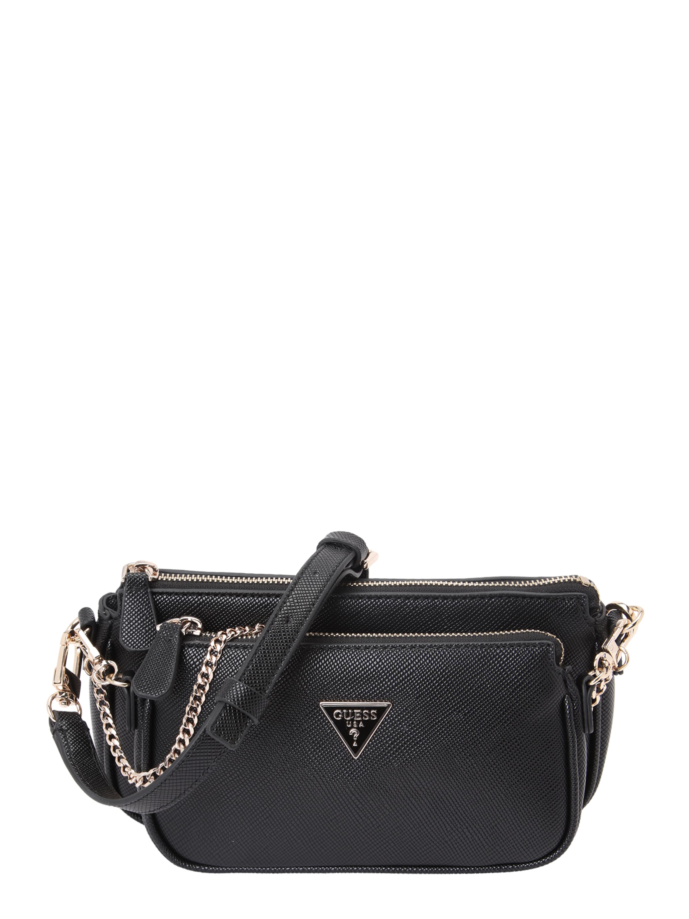 GUESS Rankinė su ilgu dirželiu 'NOELLE II DBL POUCH CROSSBODY'