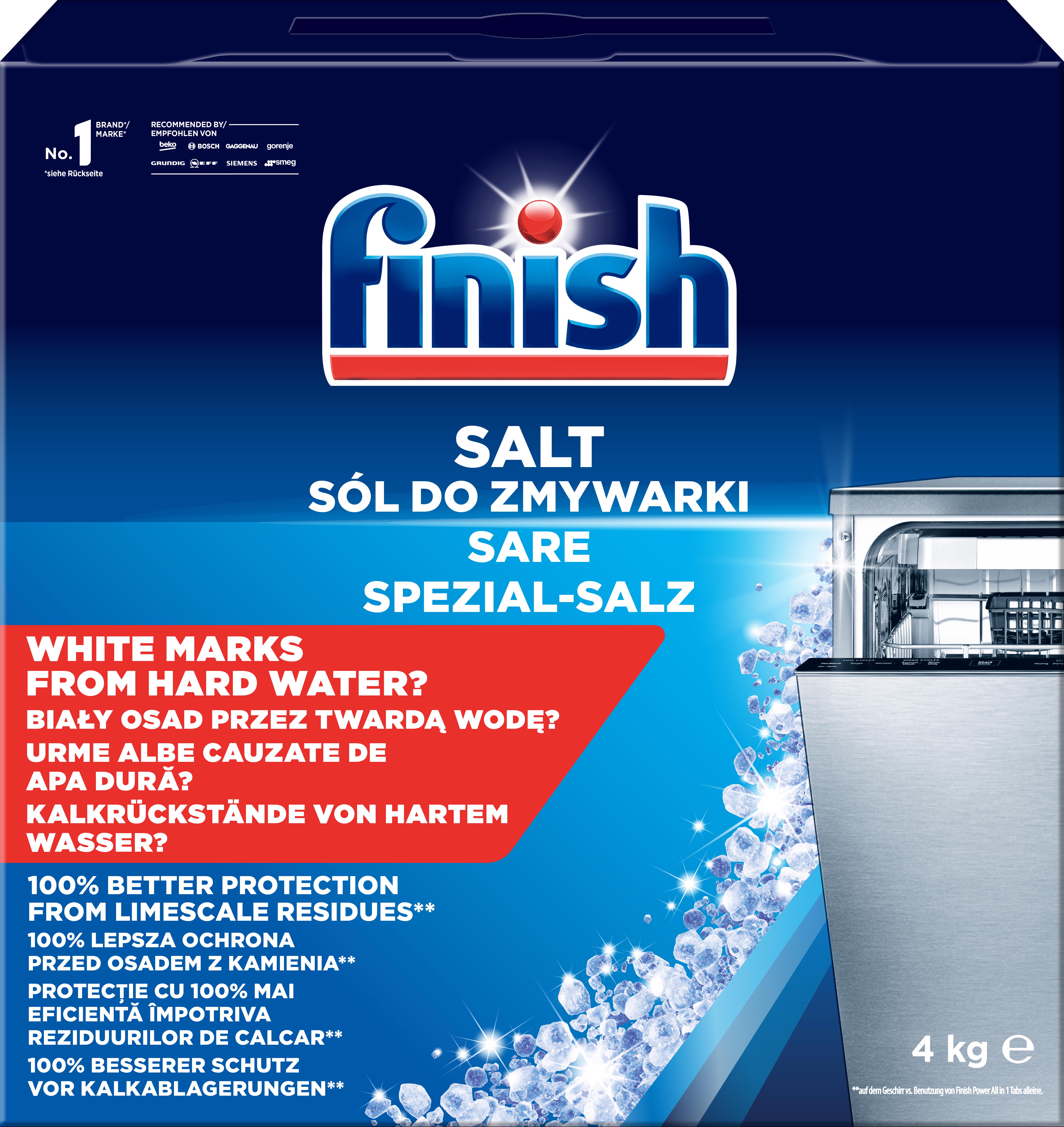 Indaplovių druska FINISH SPECIAL SALT, 4 kg