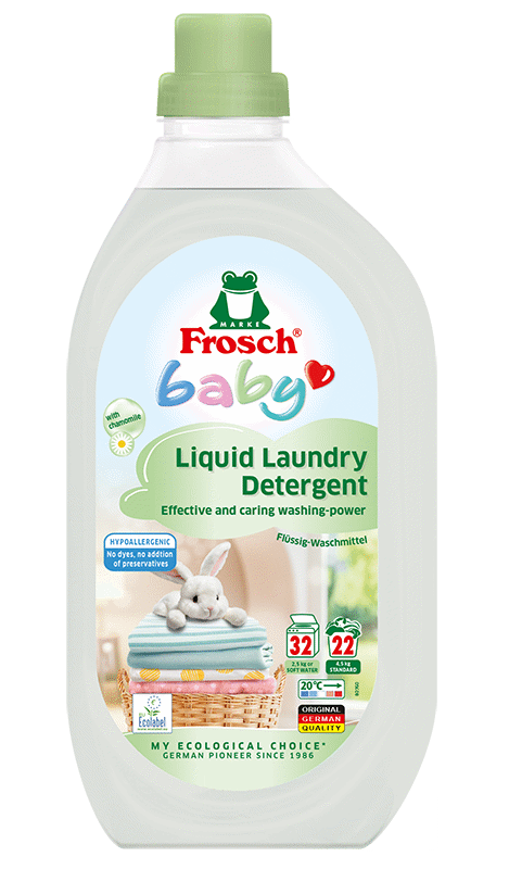 Skystasis skalbiklis FROSCH BABY vaikų rūbeliams, 1.5 l