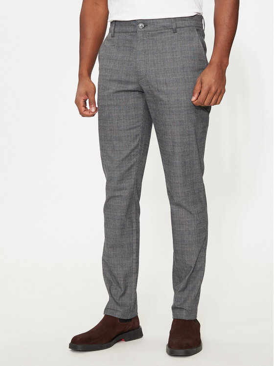 Kodas 20MAY Hechter Paris Chinos kelnes · Pilka · Regular Fit