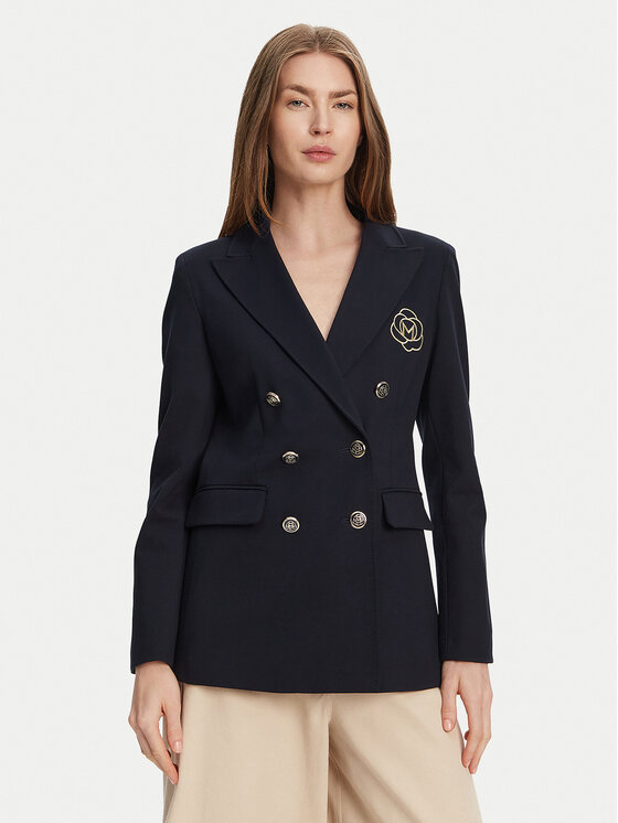 Marella Švarkas · Tamsiai mėlyna · Slim Fit