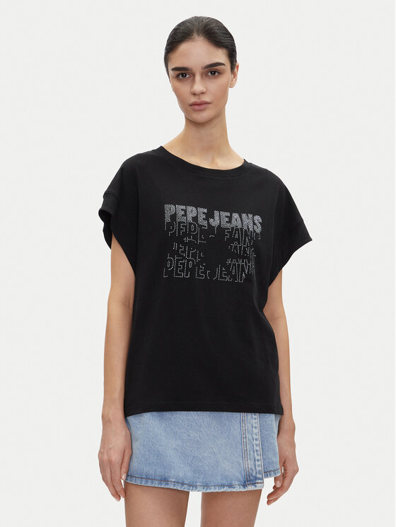 Pepe Jeans Marškinėliai · Juoda
