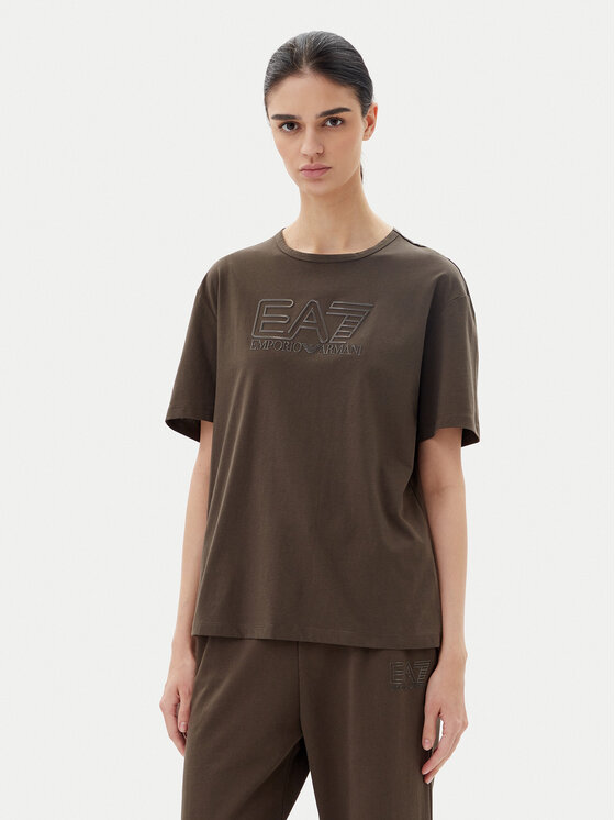 EA7 Emporio Armani Marškinėliai · Ruda