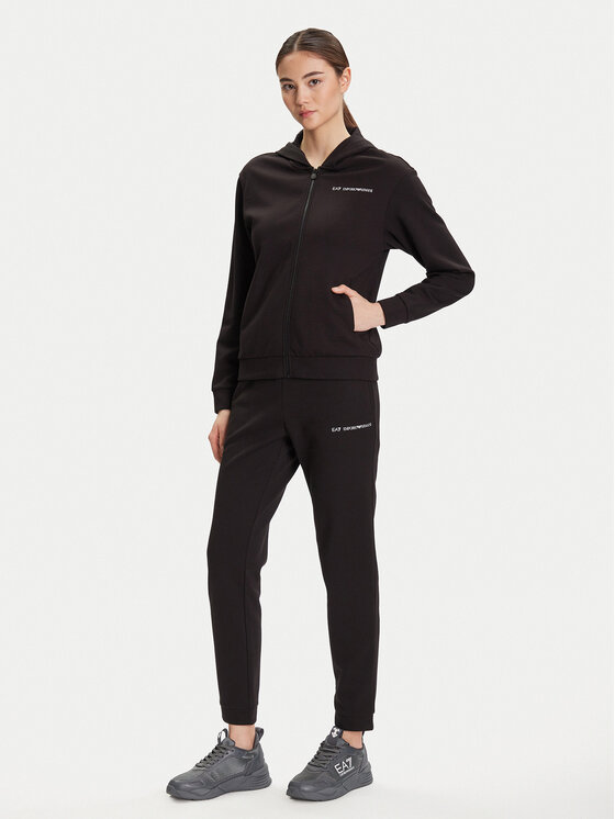 EA7 Emporio Armani Sportinis kostiumas 7W000802 AF10443 UC001 Juoda Regular Fit