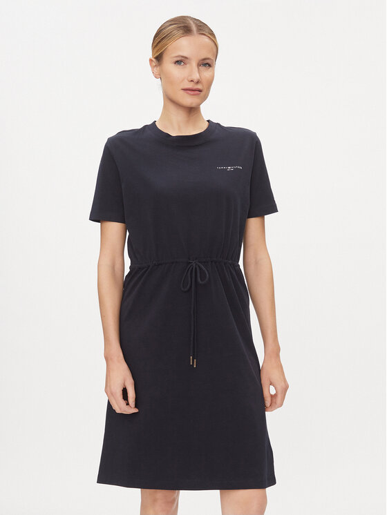 Tommy Hilfiger Kasdieninė suknelė · Tamsiai mėlyna · Mini