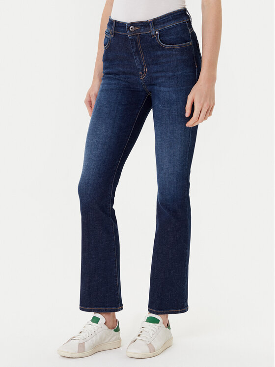 Weekend Max Mara Džinsai · Tamsiai mėlyna · Regular Fit