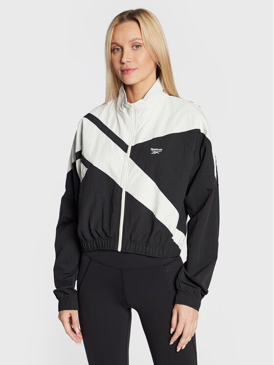 Reebok Demisezoninė striukė · Juoda