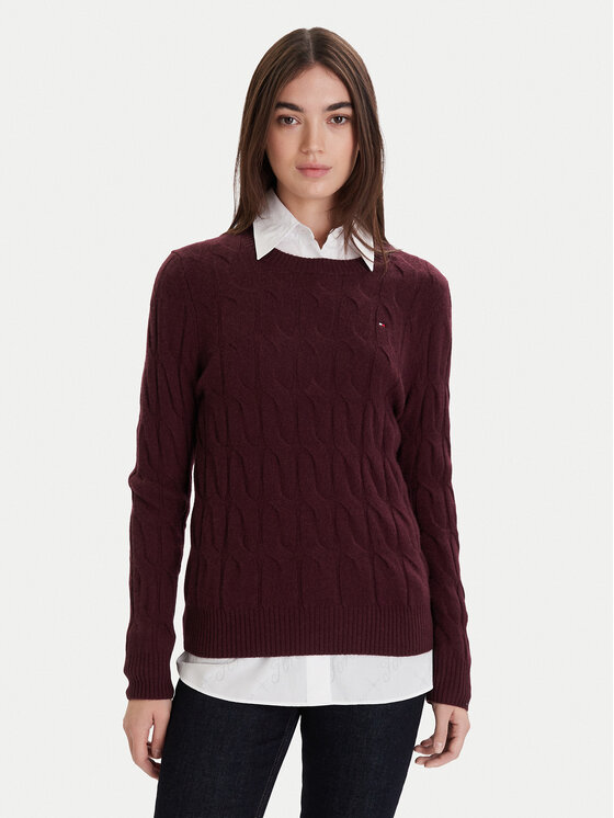 Tommy Hilfiger Megztinis · Vyšninė · Regular Fit