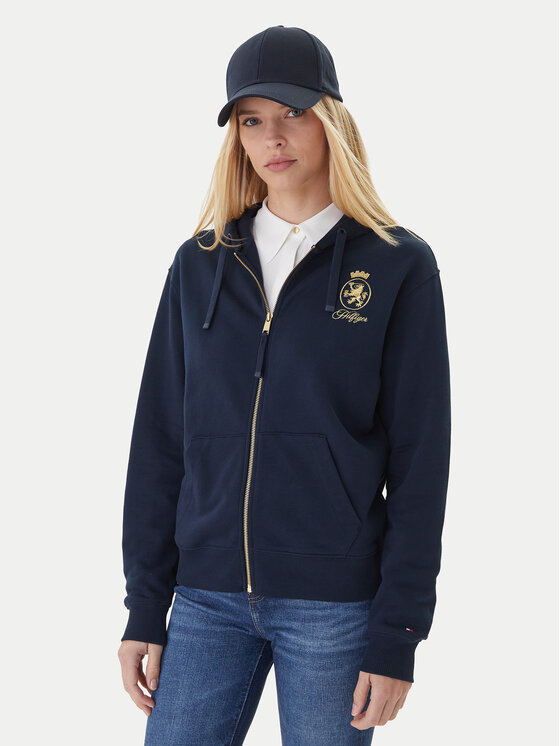 Tommy Hilfiger Džemperis · Tamsiai mėlyna · Regular Fit