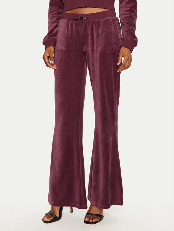 Kodas 20MAY Juicy Couture Sportinės kelnės · Vyšninė · Slim Fit