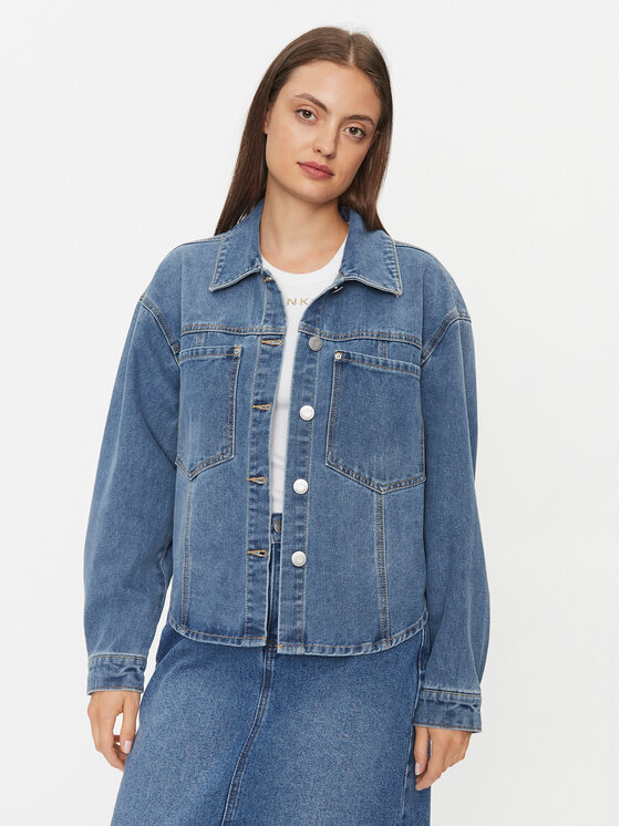 Vero Moda Džinsinė striukė · Mėlyna