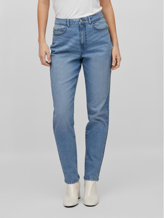 Vila Džinsai · Mėlyna · Relaxed Fit