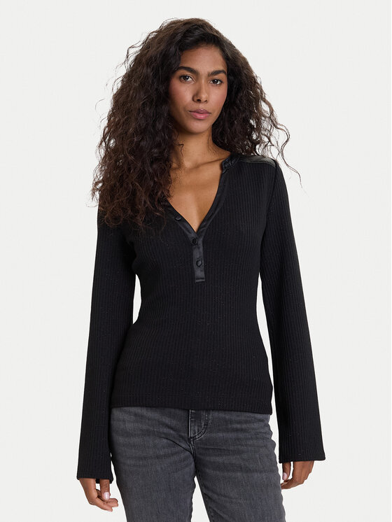 Guess Megztinis · Juoda · Regular Fit