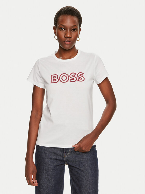 BOSS Marškinėliai · Balta