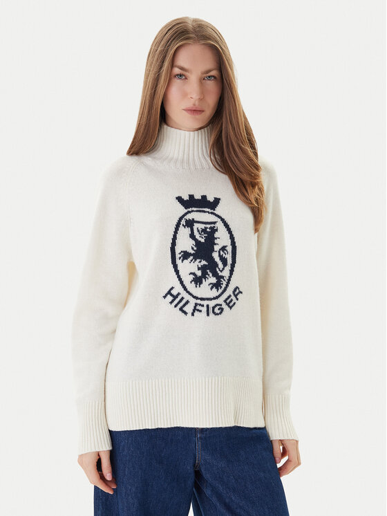 Tommy Hilfiger Golfas · Écru · Regular Fit