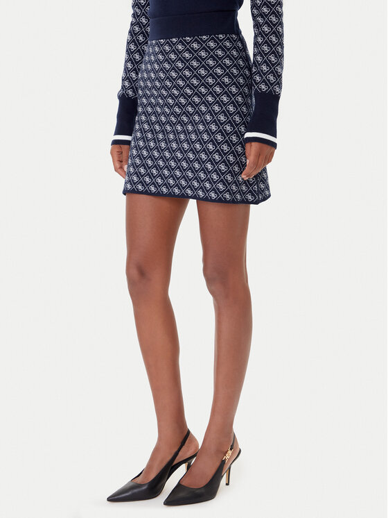 Guess Tiesus sijonas · Tamsiai mėlyna · Mini