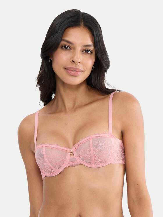 Triumph Pusiau dengta (balcony bra) liemenėlė · Šviesiai rožinė