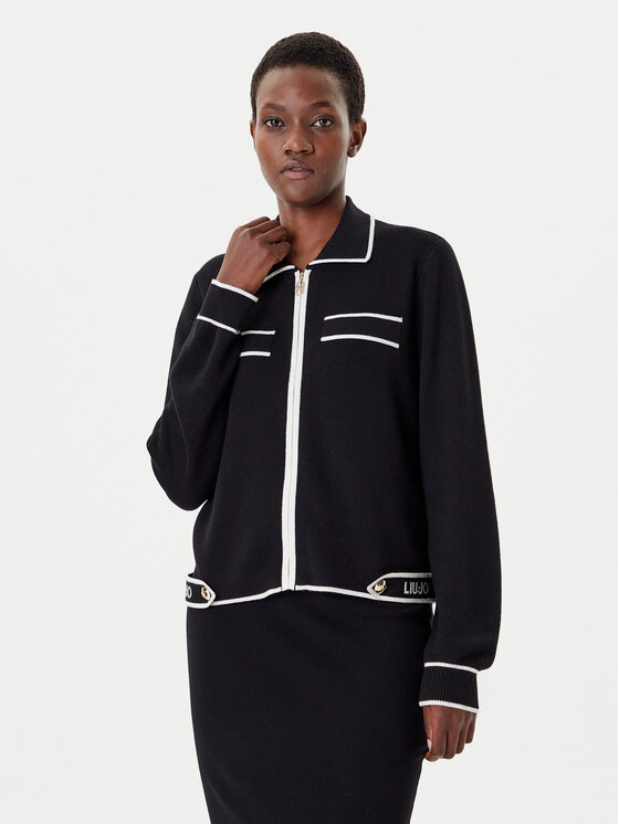Liu Jo Sport Kardiganas · Juoda · Regular Fit