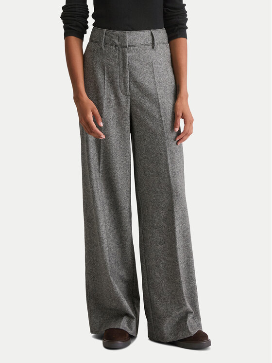 Marc O'Polo Medžiaginės kelnės · Pilka · Regular Fit