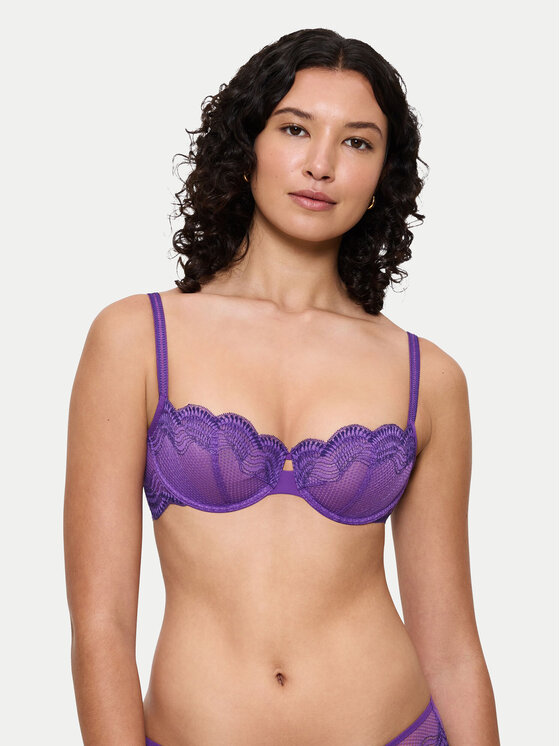 Triumph Pusiau dengta (balcony bra) liemenėlė · Violetinė