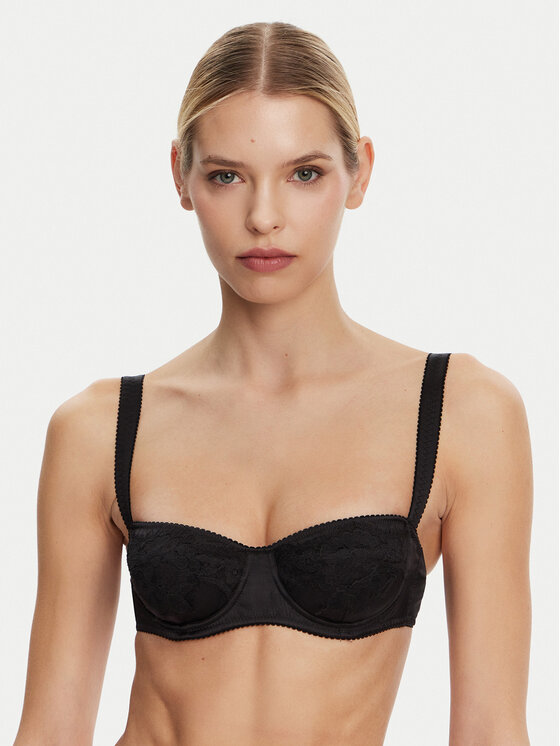 Dolce&Gabbana Liemenėlė su lankeliais · Juoda