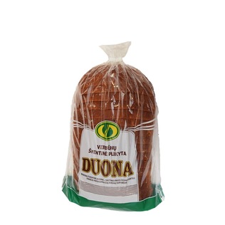 VERBŪNŲ ŠVENTINĖ šviesi plikyta duona, 800 g