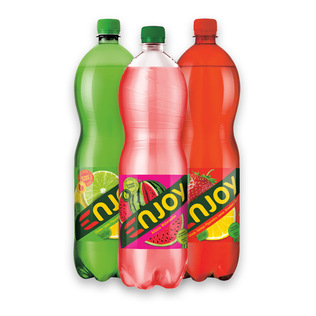 Gazuotas gėrimas ENJOY (3 rūšių), 1,5 l