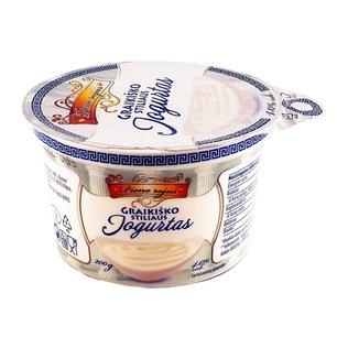 Graikiško stiliaus jogurtas PIENO ROJUS, 4% rieb., 200 g