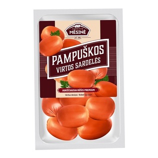 Virtos sardelės PAMPUŠKOS, 550 g
