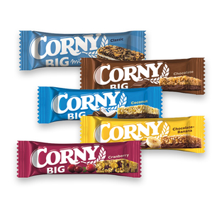 Javainis CORNY BIG (6 rūšių), 40 g, 50 g