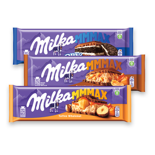 Šokoladas MILKA MMMAX (3 rūšių), 276 g, 300 g