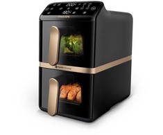 Karšto oro gruzdintuvė Philips 4000 ser. „Airfryer“ su 2 krepšeliais, 2750 W